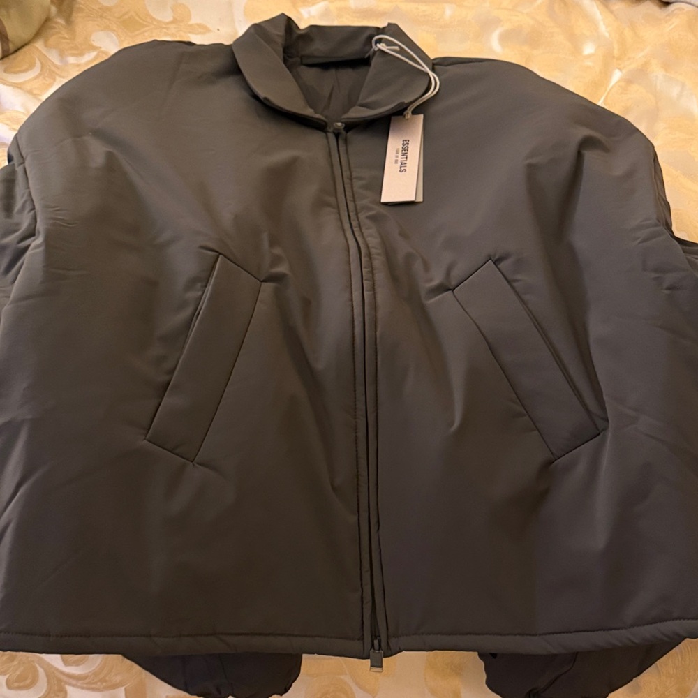 Fear of God Dark Gray (Ink) Bomber Jacket NWT - Picture 3 of 6